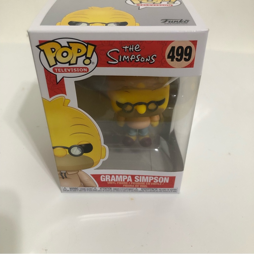 Funko Pop Grampa Simpson   #499 The Simpson